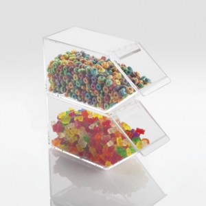 Hochwertige Acryl Süßigkeiten Schaufenster mit Schaufel 