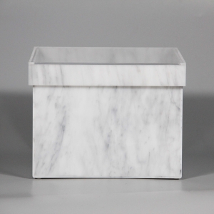 Marmor-Acryl-Rosen-Box