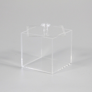Plexiglas quadratische kleine durchsichtige Acrylbox 