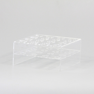 Klare Acryl-Eis-Display-Rack 
