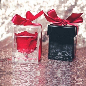 Wasserdichte Mini-Einloch-Rosenkästen für schönes Geschenk 