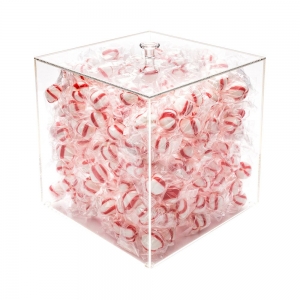 Großhandel Hersteller klar transparentem Acryl-Display Lagerung Obst-Box 