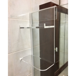 Premium-Badezimmer liefert Tür hängen Acryl klar Duschwanne 
