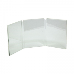 5x7 transparenter Plexiglas-Schilderhalter aus klarem Acryl 
