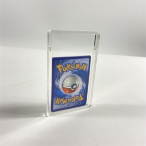 Großhandel benutzerdefinierte Acryl Pokemon Booster Kartenhalter Box 