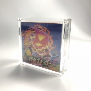 Magnetischer Deckel Japanische Pokemon Boosterbox Acrylhülle 