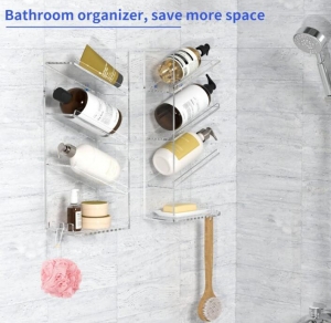 Acryl-Duschregale für Badezimmer-Organizer 