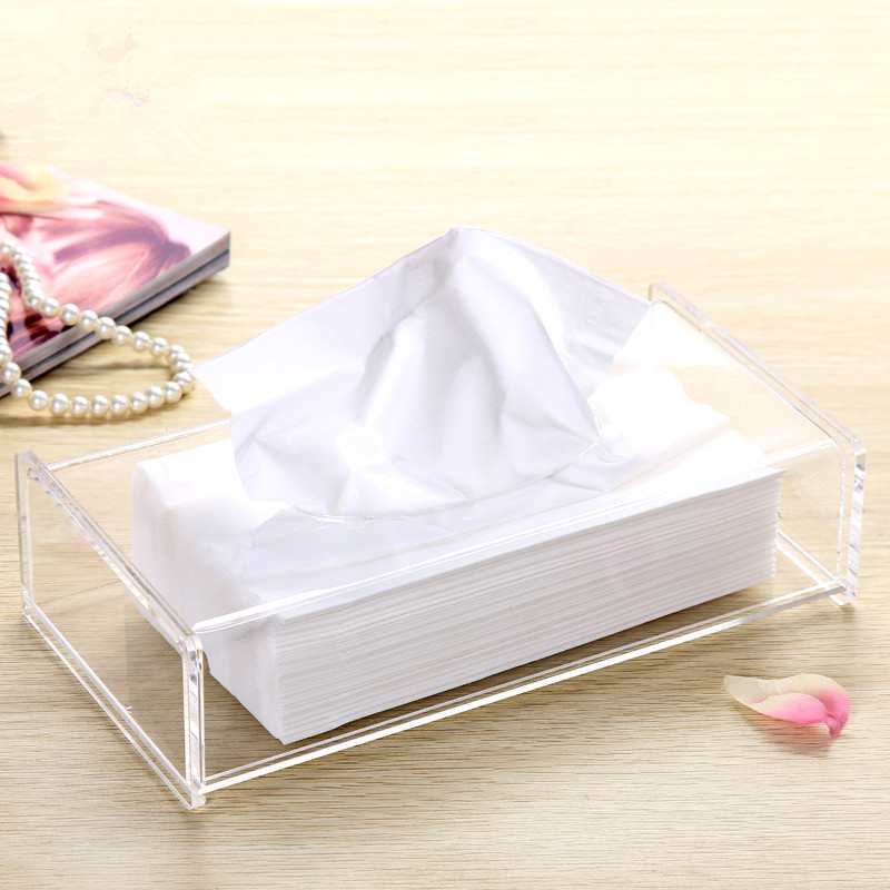 acrylic material tissue box