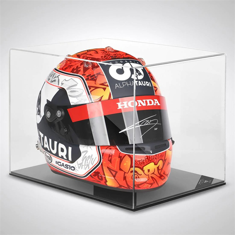 acrylic helmets display case