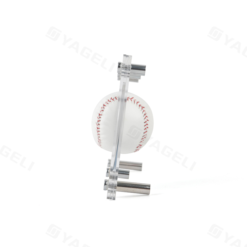 clear acrylic display for sports collectibles