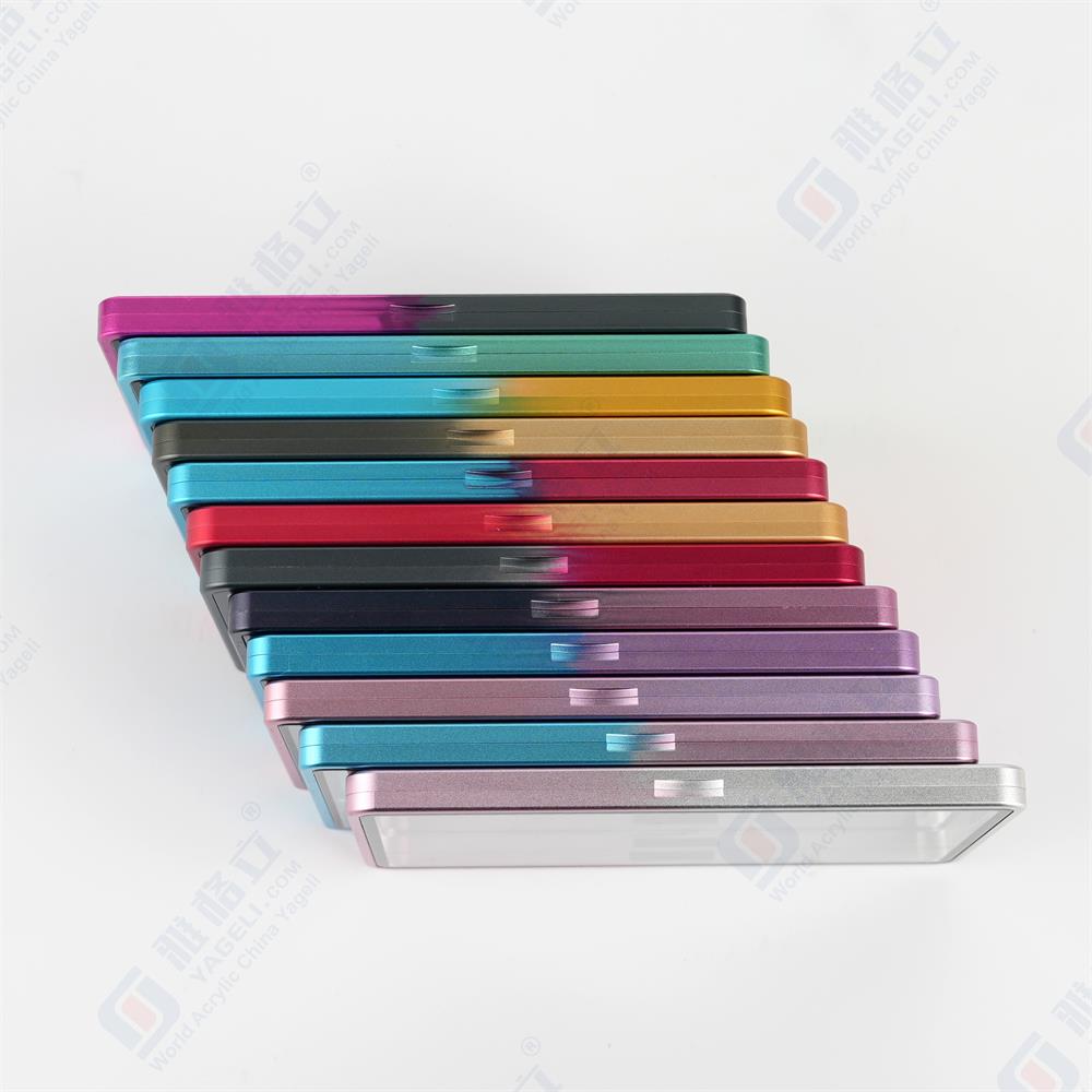 gradient rainbow PSA card protector