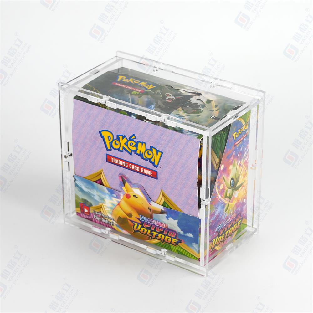 Pokemon booster box acrylic case