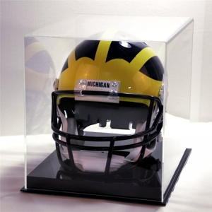 Ein hochwertiges Material klar Acryl Helm Display-Box