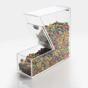 Maßgeschneiderte Acryl Essen Aufbewahrungsbox für Süßigkeiten Display 