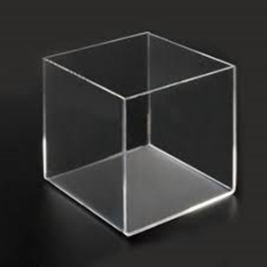 Premium quadratische Acrylbox 