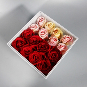Yageli heißer Verkauf maßgeschneiderte Marmor Acryl Blume Box Rose Box 
