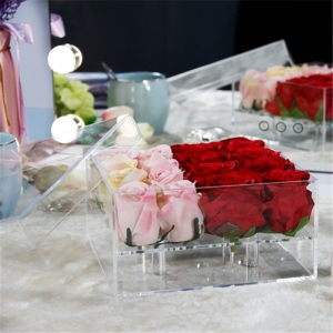 neue umwelt acryl materia rose box für whosale 