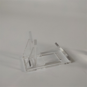 Abnehmbarer kleiner klarer Acryl-Display-Perspex-Rack 