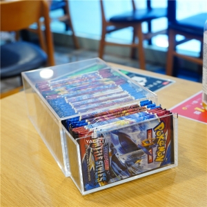  YAGELI Neues Design Großhandel Pokemon Acryl Booster Pack-Display-Schublade 