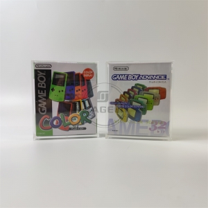 Großhandel Schiebedeckel Plexiglas Gameboy Farbspielkoffer 