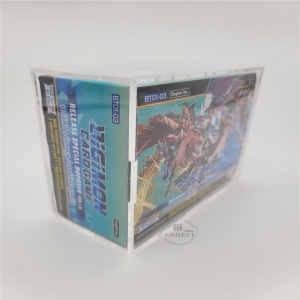 Schiebedeckel Lucite Spielschutzbox Digimon Acrylhülle 