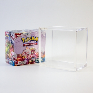 Klare Lucite PTCG ETB Case Acryl Booster Box für Pokemon  