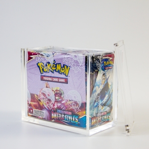 großhandel perspex pokemon ETB Kästchen Acryl Booster Box Case 