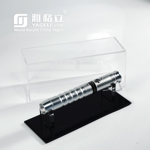 Kundenspezifischer Lichtschwert-Schwertständer aus durchsichtigem Acryl
 