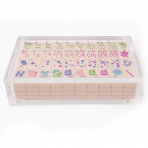 Acryl-Acryl-Box für amerikanisches Mahjong-Set 