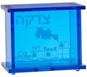 Tzedakah-Box aus Acryl