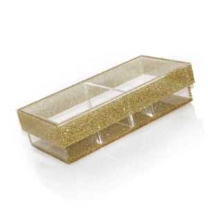 Trennwandtablett aus Lucite 