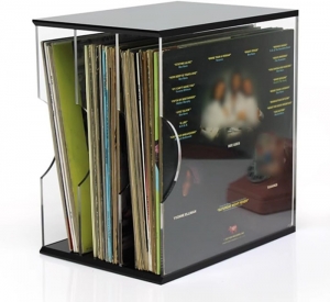 Aufbewahrungsbox für Schallplatten aus Acryl 