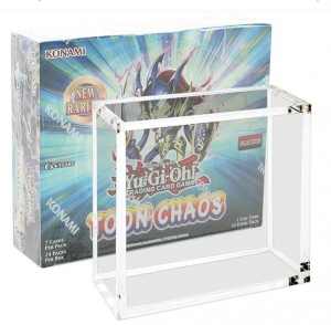 Klare Lucite PTCG ETB Case Acryl Booster Box für Pokemon  