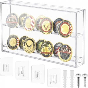 Münzvitrine aus Acryl
