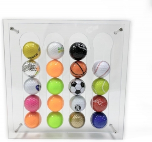 Golfball-Vitrine