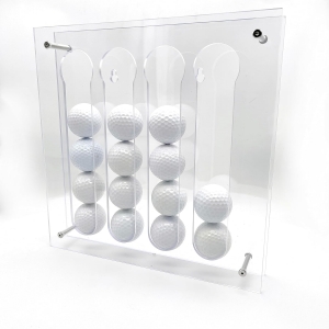 Wandmontiertes Golfball-Aufbewahrungsregal 