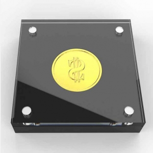 Kundenspezifische Acryl-Münzbox 