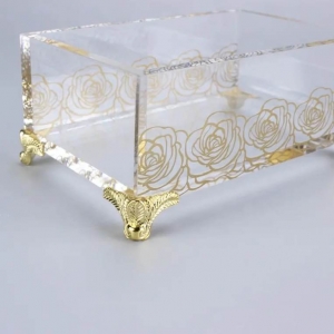 Acryl-Schmuck-Organizer-Aufbewahrungsbox 