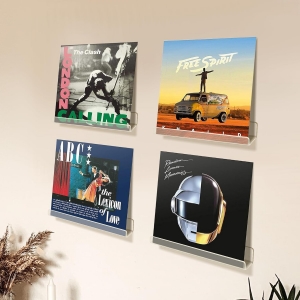 Wandregale für Schallplatten 