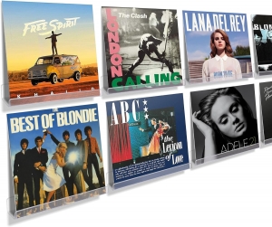 Wandregale für Schallplatten