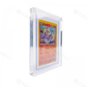 Acrylkarten-Toploader mit Magnetverschluss