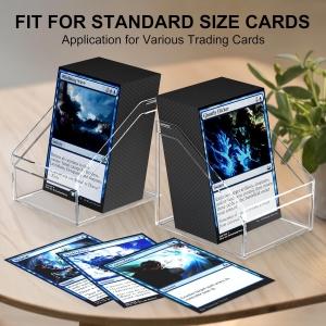 6er-Pack Acryl-Kartenbox für Sammelkarten 