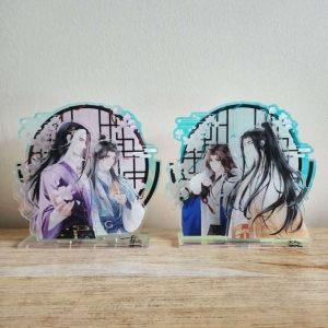 Sammlung von Standfiguren aus Acryl
