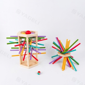 Holzbrettspiel Set Sticks Ziehen Spiel 