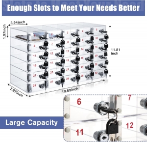 30 Slots Handy Locker Box 