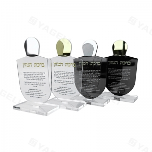 Chanukkah-Dreidel-Karte aus Lucite