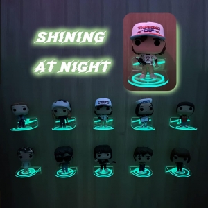 Kleine, durchsichtige schwebende Acrylregale für Funko Pop 
