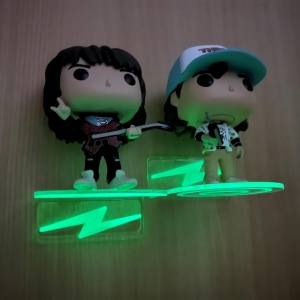Kleine, durchsichtige schwebende Acrylregale für Funko Pop 