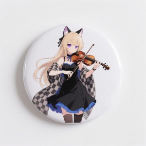 DIY UV-bedrucktes Anime-Figuren-Abzeichen für Rucksäcke 