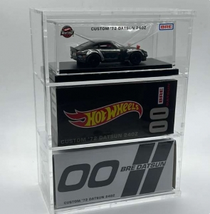 Benutzerdefinierte Hot Wheels Acryl-Vitrine aus Karton 